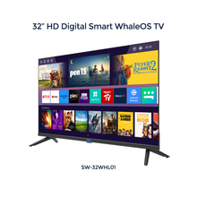 Load image into Gallery viewer, 32&quot; HD Digital WhaleOS Smart LED TV
