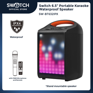 Switch Double 6.5" Portable TWS Bluetooth Karaoke Speaker